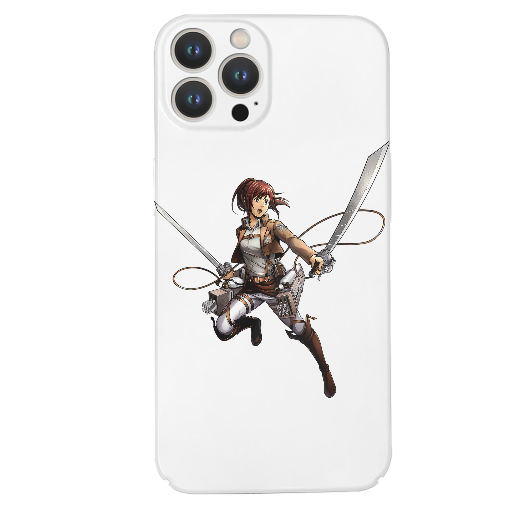 （画像用） 進撃の巨人 サシャ·ブラウス Attack on Titan Sasha Blaus 【iPhone 14シリーズ対応】ハードケース